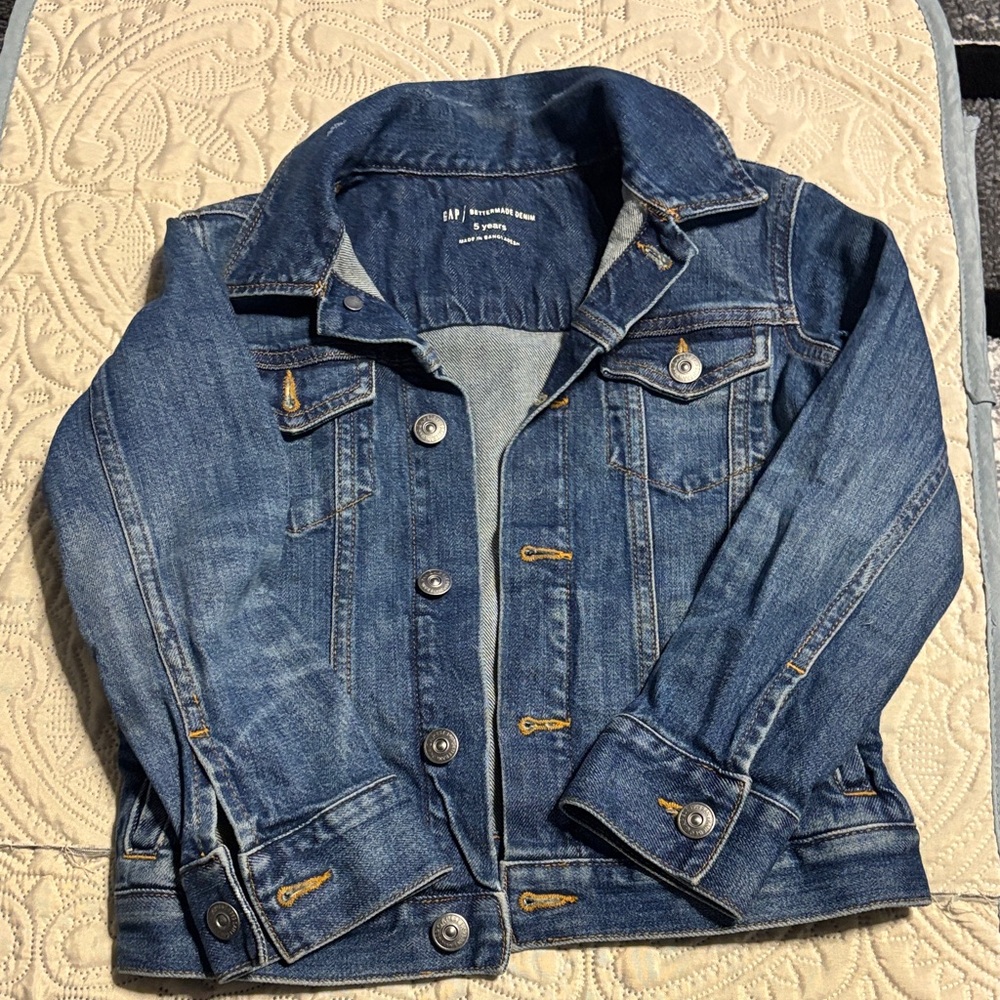 GAP Classic Blue Kids Jean Jacket
